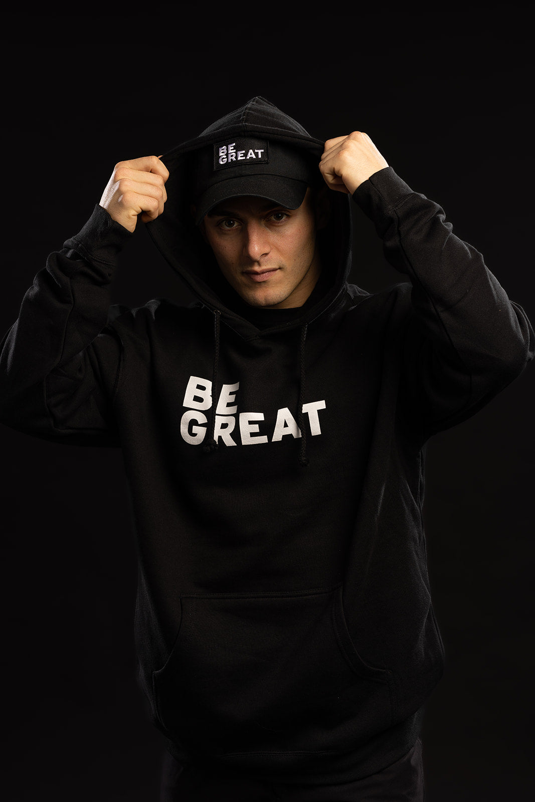 BLACK HOODIE (UNISEX)