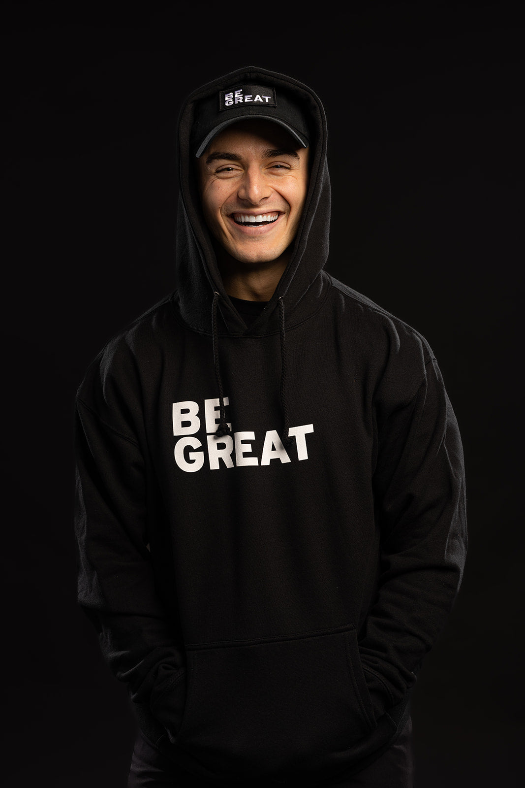 BLACK HOODIE (UNISEX)